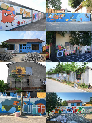 青春画笔绘振兴 艺韵乡野谱新篇