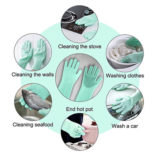 5款厨房多功能硅胶手套亚马逊产品套图与美术图案设计服务
