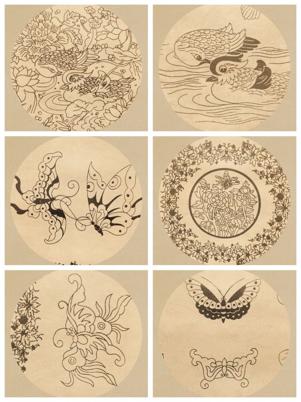 美术设计考研必看 传统吉祥纹样解析——以鸳鸯纹、蝴蝶纹、富贵图案为例及其设计服务应用