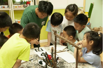 暑期三下乡 | 陕西艺术职业学院美术与设计学院开展“七彩童年”志愿服务活动